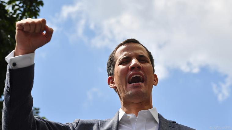 Der Geheimdienst nahm Juan Guaido fest. - Foto: APA (AFP)