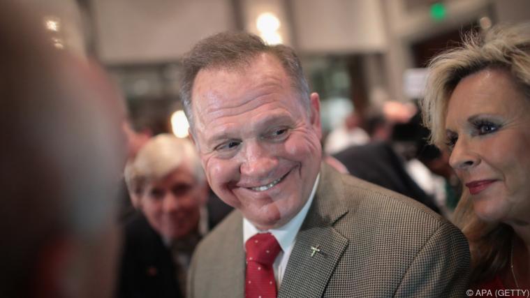 Roy Moore kommt auf 57 Prozent der Stimmen - Foto: APA