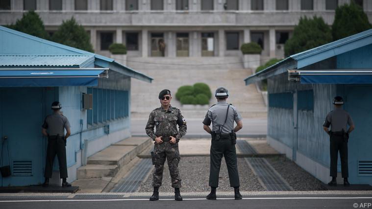 In Panmunjom soll die Hotline eingerichtet werden Foto: AFP