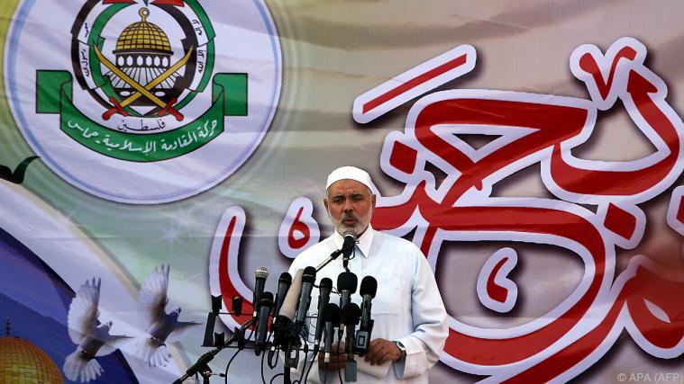 Der Hamas-Anführer Haniyeh reagierte auf Trumps Ankündigung. Foto: APA (AFP)