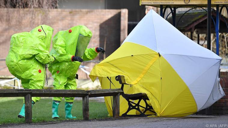 Sergej Skripal wurde im März auf einer Parkbank mit Nervengift vergiftet. - Foto: APA (AFP)