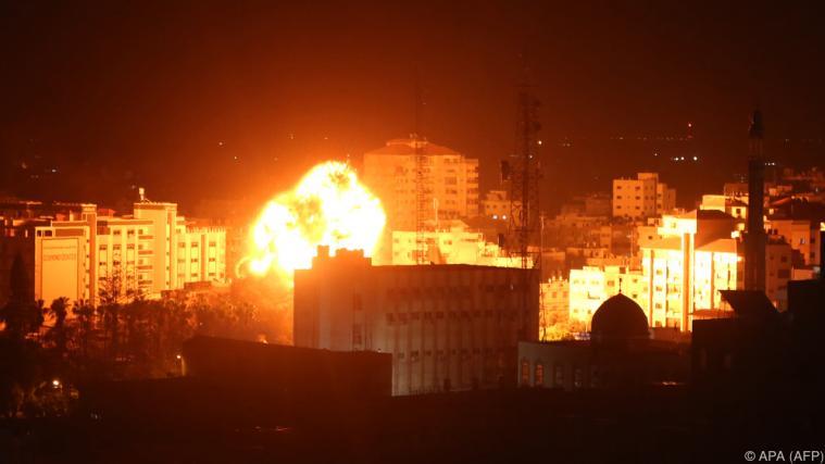 Israel reagiert auf Luftangriffe militanter Palästinenser Foto: APA (AFP)