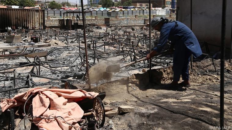 Keine Taliban-Kämpfer mehr in Ghazni Foto: APA (AFP)