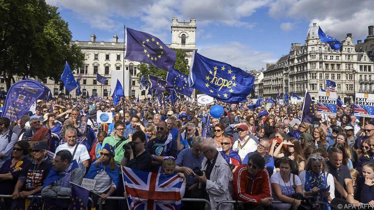 Pro-EU-Demo in London.