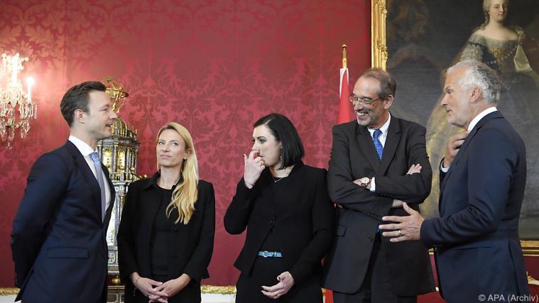 Drei Ex-ÖVP-Minister befinden sich nun wieder im österreichischen Nationalrat. - Foto: APA (Archiv)