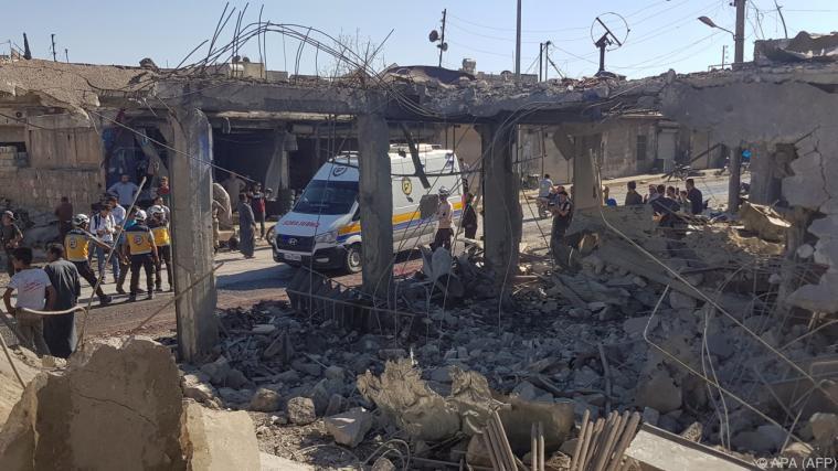 Die Gebiete im Norden Syriens werden von Kurdenmilizen beherrscht Foto: APA (AFP)
