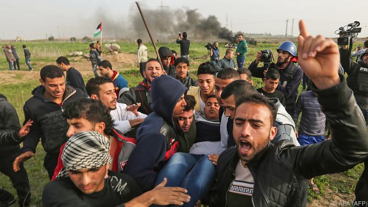 Die Hamas rief zu Protesten auf. - Foto: APA (AFP)