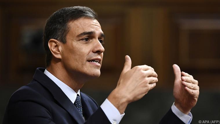 Sanchez muss nun zweites Votum bestreiten. - Foto: APA (AFP)