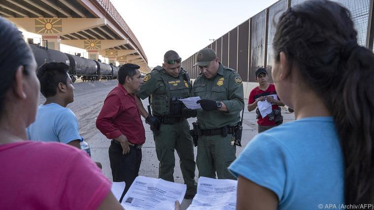 Flucht in die USA erschwert Foto: APA (Archiv/AFP)