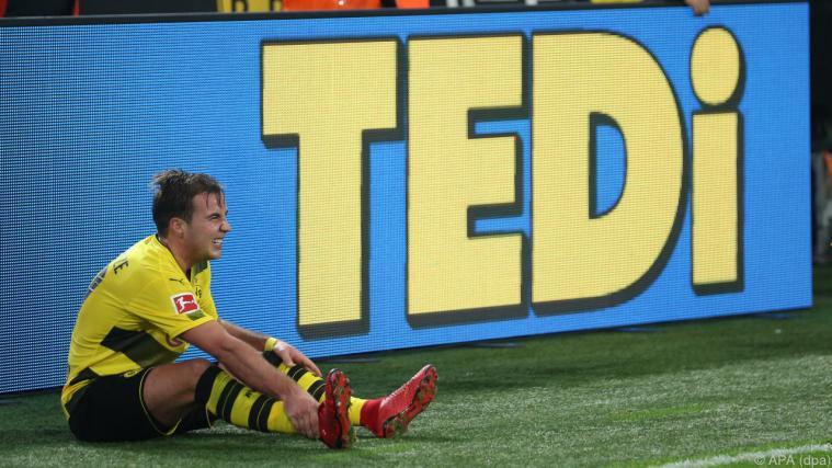 Götze erlitt Verletzung im Spiel gegen Schalke Foto: APA (dpa)