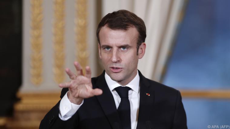 Präsident Emmanuel Macron signalisierte Kompromissbereitschaft. - Foto: APA (AFP)
