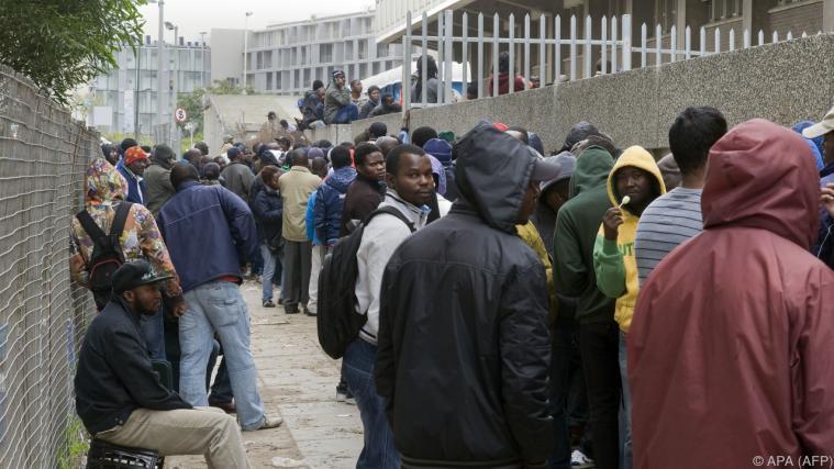 In Südafrika etwa wird die Lage für Flüchtlinge immer prekärer. - Foto: APA (AFP)