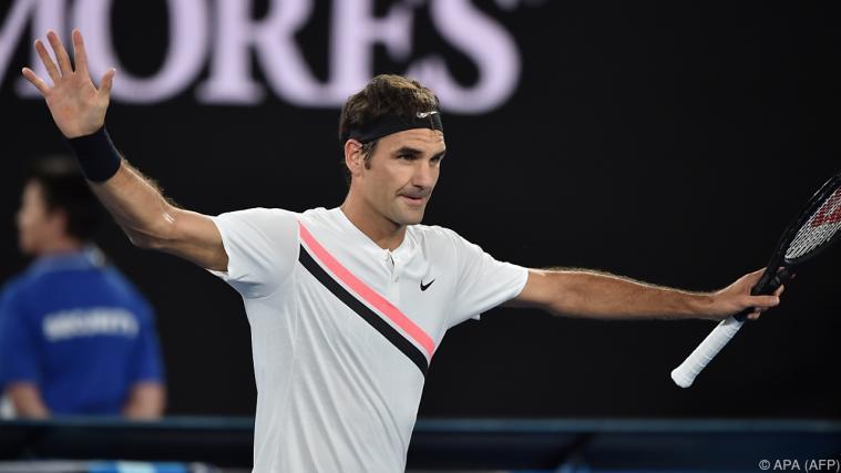Der Schweizer Roger Federer hatte zum Auftakt in Melbourne wenig Probleme. - Foto: APA (AFP)