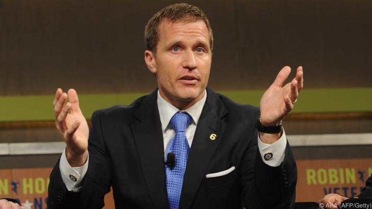 US-Gouverneur Eric Greitens in Gewahrsam genommen Foto: APA (AFP/Getty)