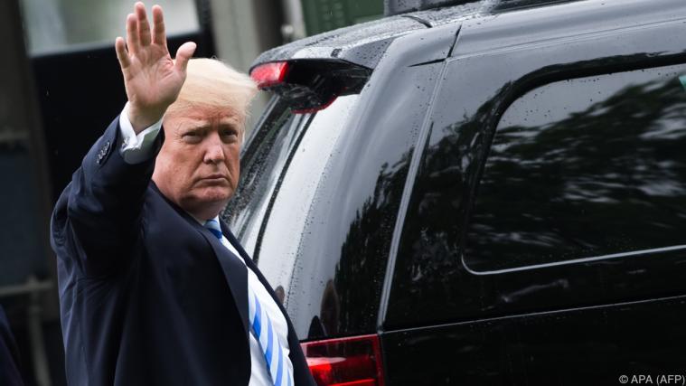 Trump hält Schweigegeld-Vereinbarungen unter Reichen für üblich Foto: APA (AFP)