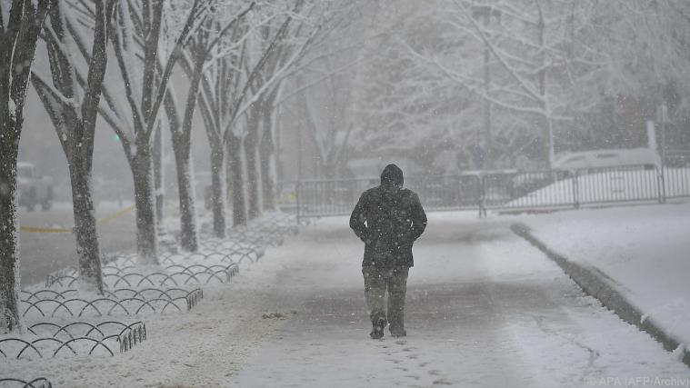 Winterbeginn an der US-Ostküste Foto: APA (AFP/Archiv)