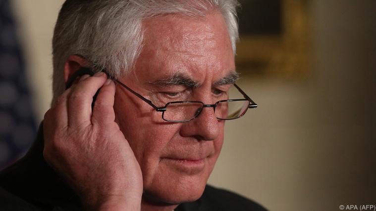 Tillerson: "Sie wissen, wie sie uns erreichen" Foto: APA (AFP)