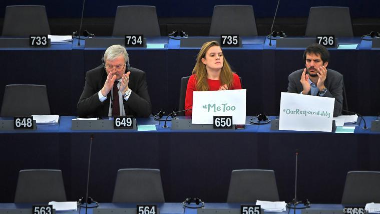 „#MeToo”-Debatte hat auch das EU-Parlament erfasst. - Foto: APA (AFP)