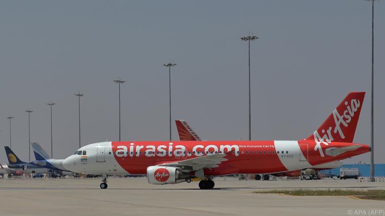 Betroffen war ein Air-Asia-Flug. - Foto: APA/AFP
