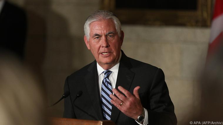 Die USA sind wachsam bezüglich "russischer Aggression", meint Rex Tillerson. - Foto: APA (AFP/Archiv)
