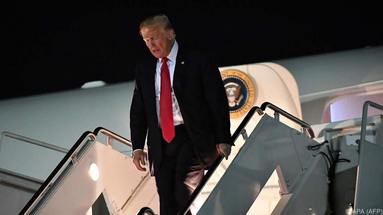 Der Präsident macht Stimmung gegen die Demokraten Foto: APA (AFP)