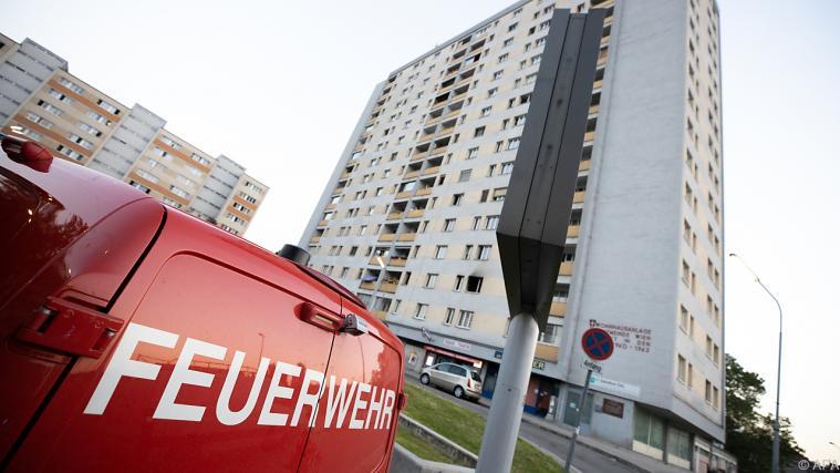 DIe Feuerwehr wurde kurz nach 18.00 Uhr alarmiert Foto: APA