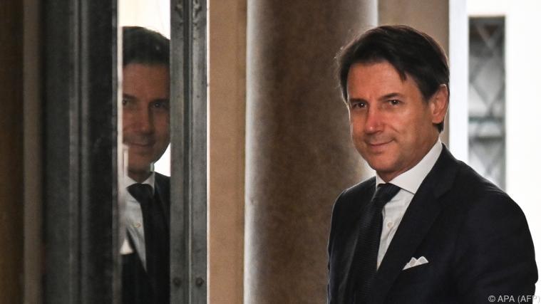 Noch-Regierungschef Giuseppe Conte Foto: APA (AFP)