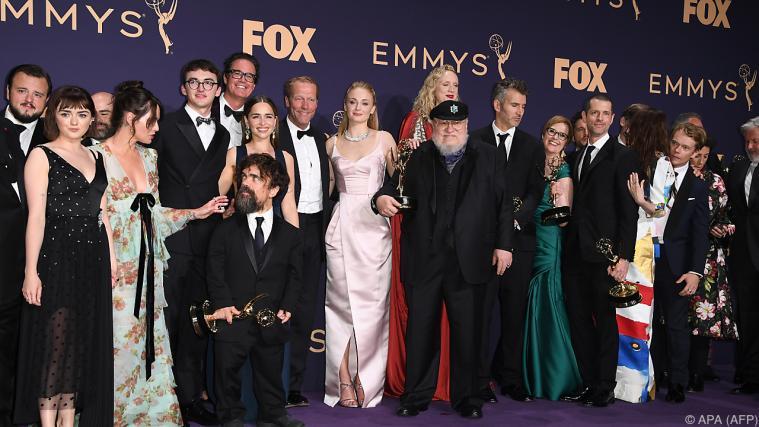 Die Serie gewann bei der Gala in Los Angeles zwölf Trophäen Foto: APA (AFP)