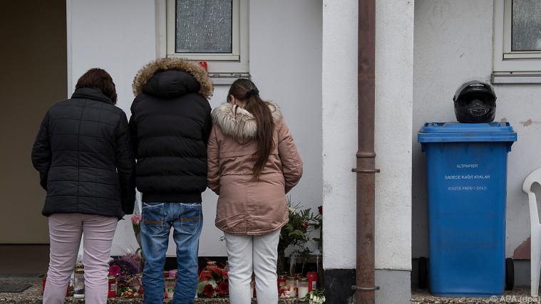 In diesem Haus passierte die Tat. - Foto: APA (dpa)