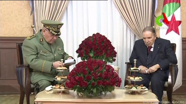 Abdelaziz Bouteflika ist bereits 82 Jahre alt und schwer krank. - Foto: APA (AFP/CANAL ALGERIE)