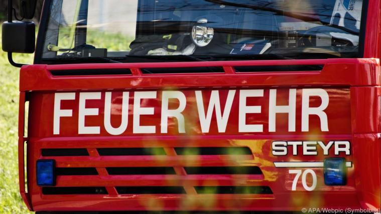 Die Feuerwehr löschte die Flammen. Foto: APA/Webpic (Symbolbild)