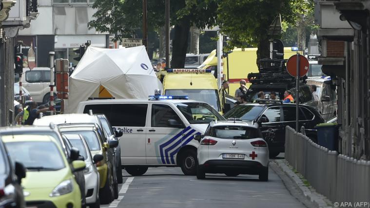 Zum Motiv des Täters, der in Lüttich 3 Menschen erschoss, war vorerst nichts bekannt Foto: APA (AFP)