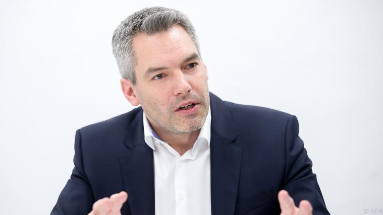 Nehammer übernimmt die Funktion offiziell mit 25. Jänner Foto: APA