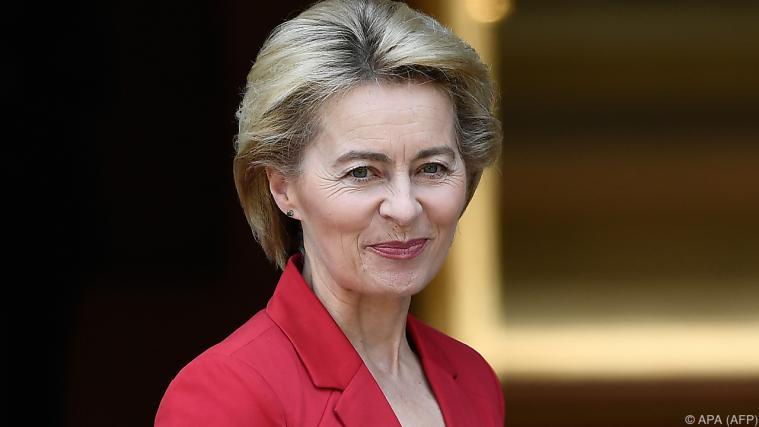 Von der Leyen wird von Orban unterstützt. - Foto: APA (AFP)