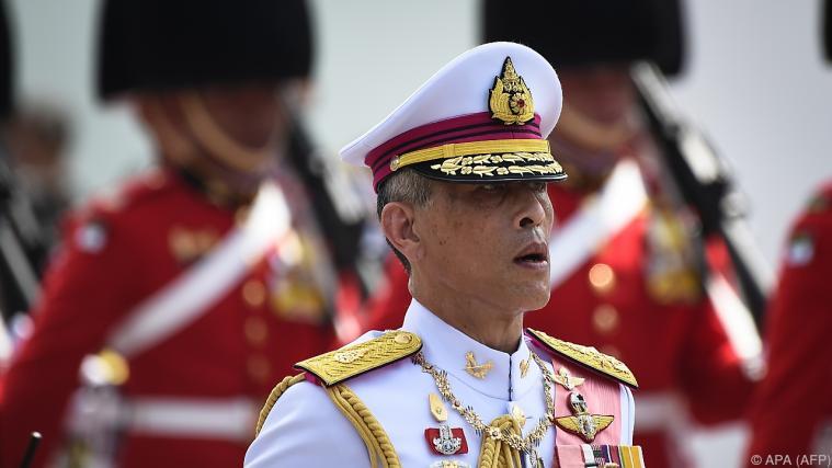 Vajiralongkorn ist offiziell noch nicht gekrönt Foto: APA (AFP)
