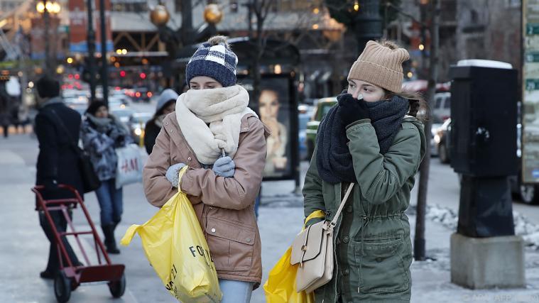Bei diesen Temperaturen heißt es dick einpacken Foto: APA (AFP/Getty)