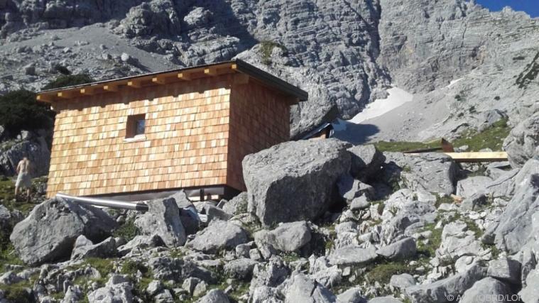 Die Biwakschachtel in den Loferer Steinbergen in Salzburg. - Foto: APA