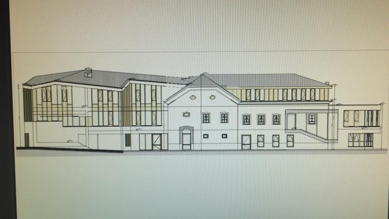 Rendering Schulzentrum Frangart