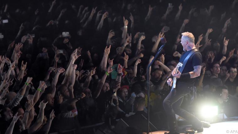 Metallica rockten die Stadthalle Foto: APA
