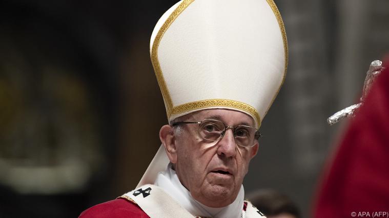 Papst Franziskus in Rom Foto: APA (AFP)