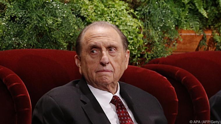 Mormonen-Präsident Thomas Monson starb im Alter von 90 Jahren Foto: APA (AFP/Getty)