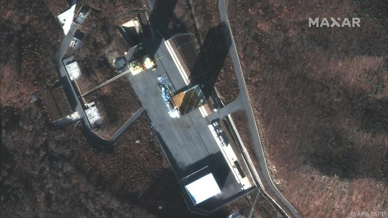 Neue Aktivitäten in der Raketentestanlage in Sohae. - Foto: APA (AFP)