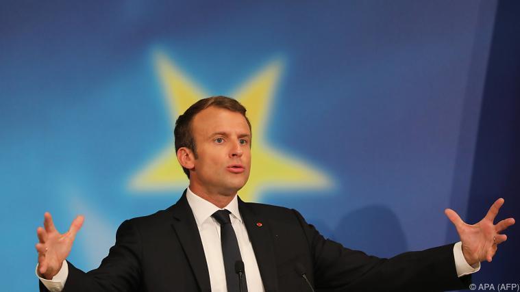 Macron will die EU neu aufstellen - Paris - Foto: APA
