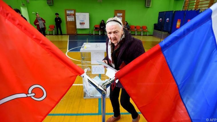 Die Wahlbeteiligung war gering Foto: AFP