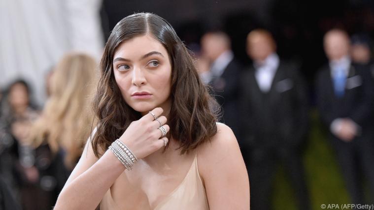 Popstar Lorde gibt Druck von Boykott-Kampagne nach Foto: APA (AFP/Getty)