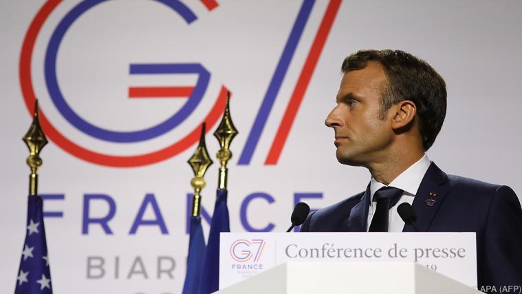 Emmanuel Macron, Gastgeber des heurigen G-7-Gipfels Foto: APA (AFP)