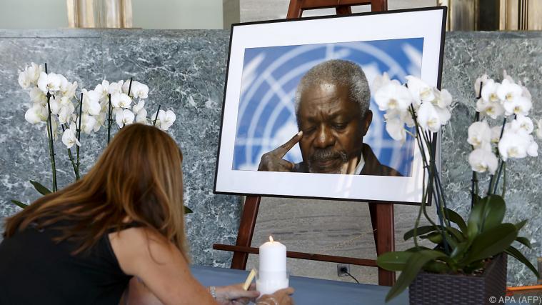Kofi Annan verkörperte die UNO. - Foto: APA (AFP)