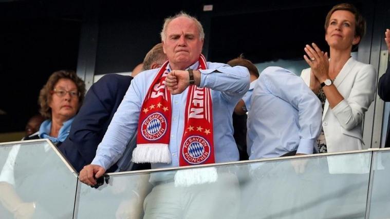 Uli Hoeneß will bei Bayern München alles analysieren © PIXATHLON/SID