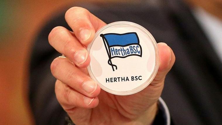 DFB-Pokal: Hertha wird Bayern München zugelost © FIRO/SID
