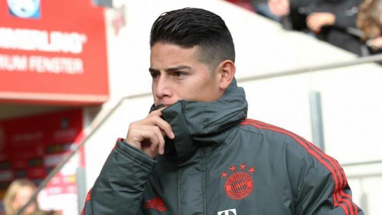 James Rodriguez will die Bayern womöglich verlassen © FIRO/SID